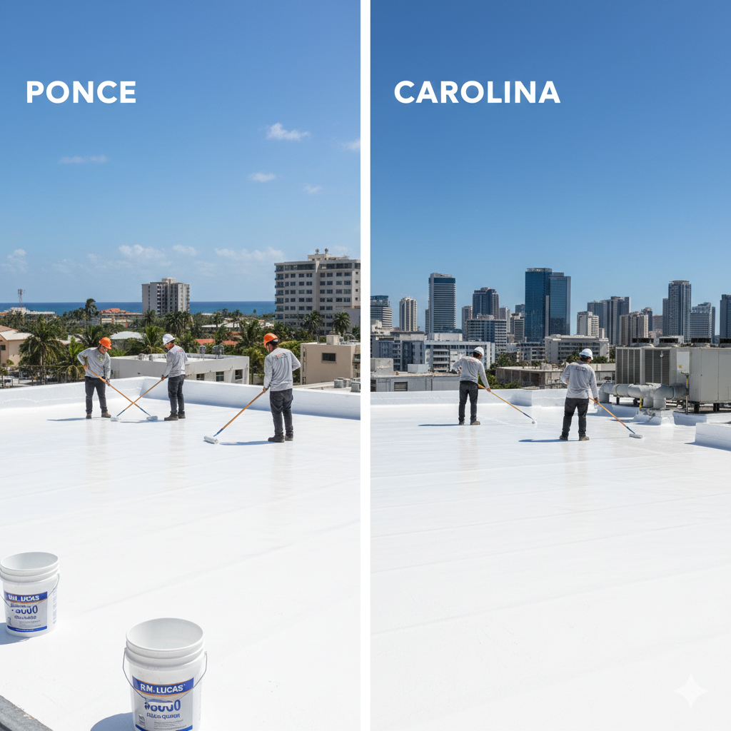 Impermeabilización de techos - Caribe Coatings