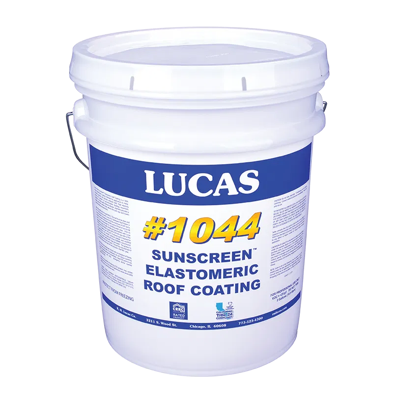 Sunscreen elastomeric Roof Coating #Lucas 1044