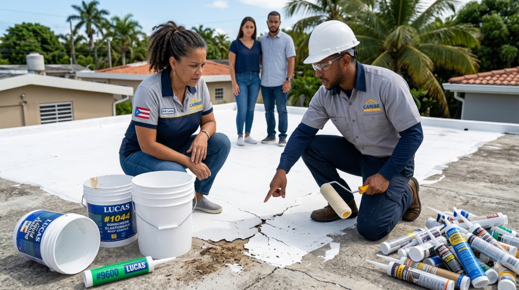 Errores sellado de techos - Caribe Coatings