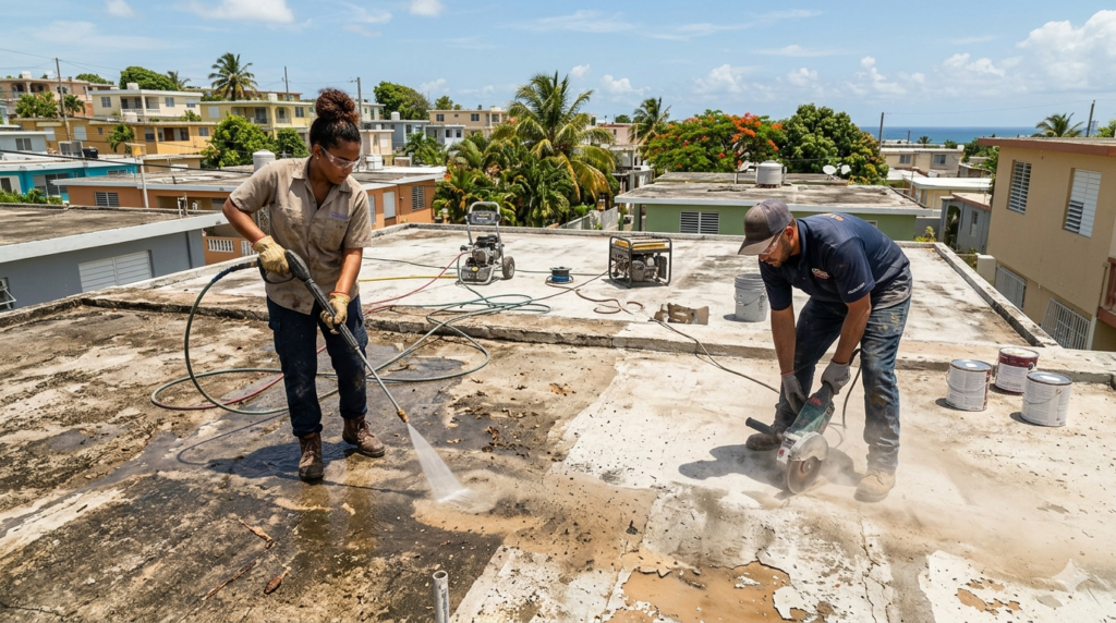 Preparación de superficie - Mundo Solar