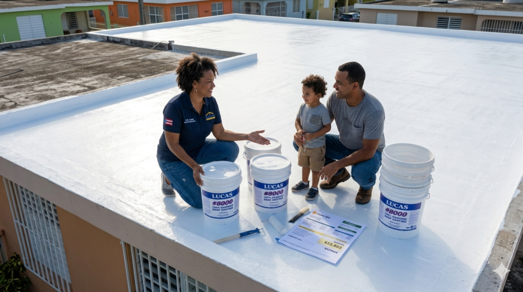 Ahorro de energía en Puerto Rico - Caribe Coatings