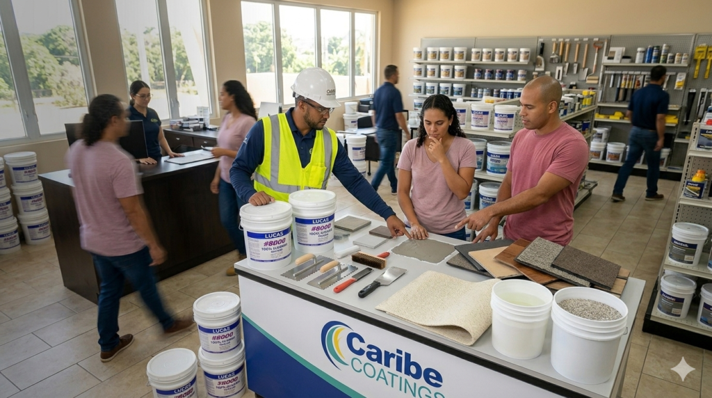 Lista de materiales - Caribe Coatings