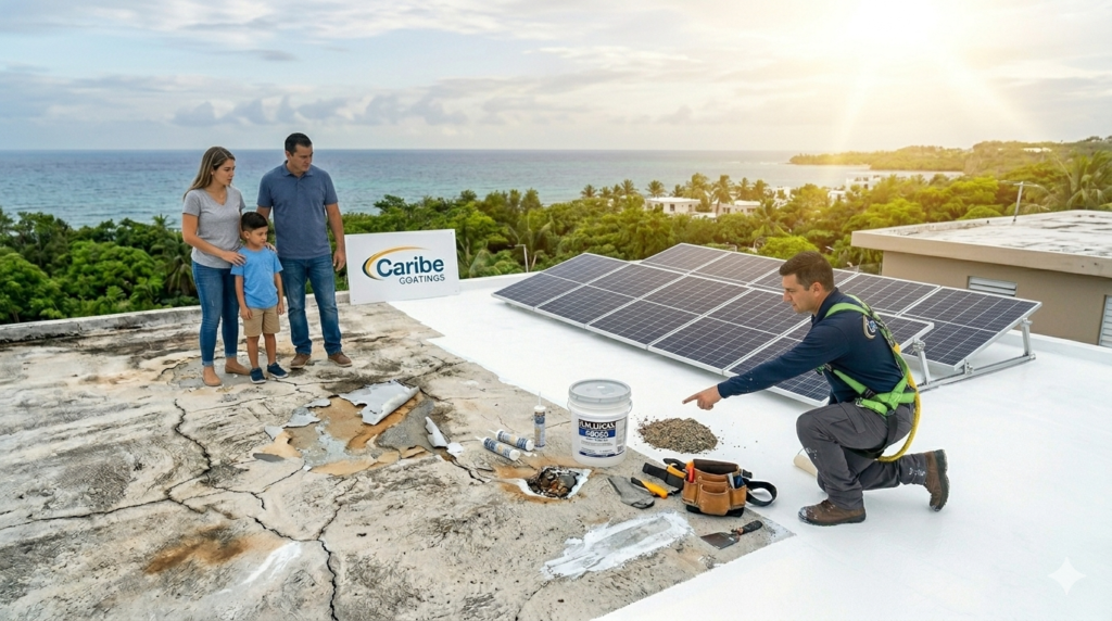 Errores de sellado de techo - Caribe Coatings